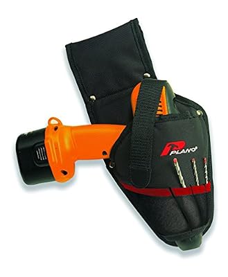 Plano 488345 531TB Etui pour perceuse-visseuse, Noir/Rouge, 26 x 25 x 2,3 cm