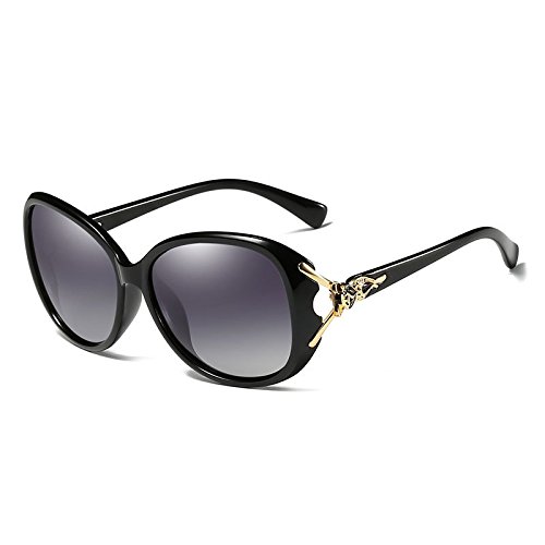 MSmask Signore delle donne eleganti occhiali da sole polarizzati Occhiali da sole femminile prismatico Eyewear