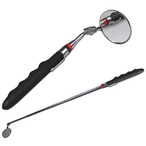 Pick up 3er Set Teleskop Werkzeugset LED Magnet Inspektionsspiegel Spiegel Heber - 2