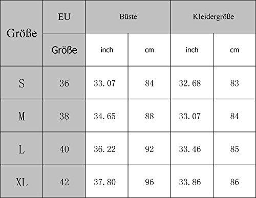 Damen Sommerkleid A-Linie Kurz Ärmellos Elegant Strandkleider Kleid Rock Partykleid Cocktaikleid - 2