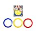 Produktbild Pack 3 Bunt Zirkus Plastik Juggle Jonglieren Ringe