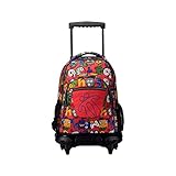 Mochila TOTTO TOTTO Rue Bomper Renglones - Mochila Casual, Multicolor, 40 cm