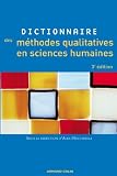 Image de Dictionnaire des méthodes qualitatives en sciences humaines