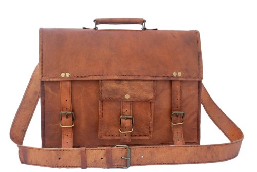 Pr  mie Qualit  t Handgemacht Traditionellen Laptoptasche Ledertasche Umh  ngetasche Leder Notebooktasche Schultertasche Kuriertasche Mit Vintage und 