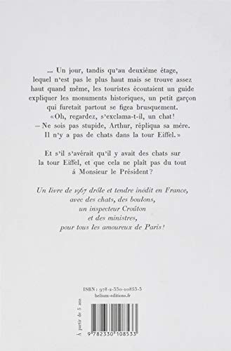 Book's Cover of Les chats de la tour Eiffel