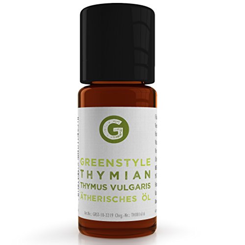 Thymian Öl (Thymian rot) - 100% naturreines, ätherisches Öl (10ml) von greenstyle