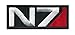 Price comparison product image Hook Fastener N7 Mass Effect Jacket Cap Cosplay Tactical Patch by Titan One Europe