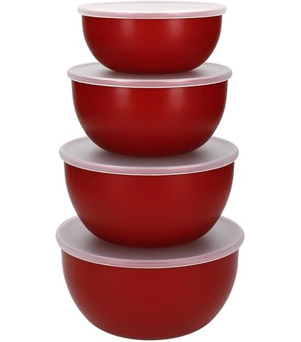 Emsa K32541 Prep&Bake Kunststoff-Rührschüssel 4,15 L | mit