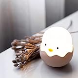 🐣NO DAÑA A LOS OJOS: El LED de alta eficiencia energética y cuidado a los ojos crea una luz nocturna uniforme y no parpadeante que protege a los ojos
