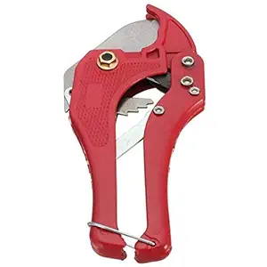 A&S TOOL SHOP Pipe Plumbing Tube Plastic Hose Ratcheting Cutter Pliers Tool