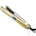 1 Inch Professional Nano-Titanium Flat Iron 450F Salon High Heat with Screen Touch, Dual Voltage, Golden