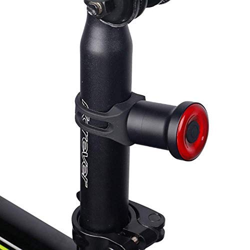 Orbeor Super Bright Bike Luz trasera USB recargable automática de encendido / apagado de detección de frenos (Rod Mounting)