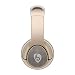 Produktbild Bluetooth Kopfhörer Over-Ear mit aktiver Geräuschunterdrückung Faltbarer Kabellose Hi-Fi Stereo Over Ear Wireless Bluetooth-Plug-in-Kopfhörer Audio-Umschalt-LED für PUPG/LOL / PS4 (Gold)