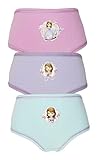 Disney Sofia The 1st 3 Girls Pants / Knickers