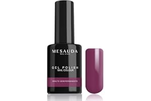Smalto Semipermanente GEL POLISH NAIL COLOUR 39 Guilty 10 ml MESAUDA
