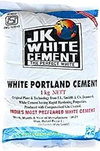 J M D Enterprises White Cement 2 KG Pack of-1