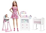 Ab 3 Jahren Barbie DVJ60 - Babysitter Spielset