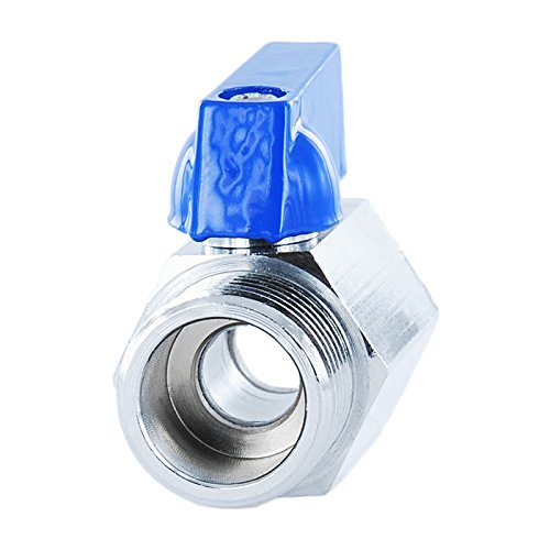 Genebre Messing MINI Kugelhahn mit Flügelgriff – AG/IG – reduzierter Durchgang – PN 16 – 1/8″ - 3