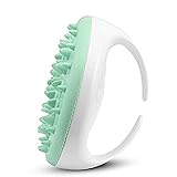 WAYCOM® Cellulite Massager Brush Mitt - Anti Cellulite Remover - Cellulite Brush - Reduce Cellulite - Remove Cellulite - Cellulite Cure - Anti Cellulite Treatment - Cellulite Reduction - Cellulite Removal - Lose Cellulite - Anti Cellulite Roller to Be Used with Cellulite Cream or Cellulite Oil. 100% Satisfaction Guaranteed! NO Hassle Money Back/Replacement Guarantee for 90 Days!(Green)