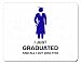 Produktbild Graduation 'All I Got war dieses ' Computer-Maus -Matte / pad Weihnachtsgeschenk