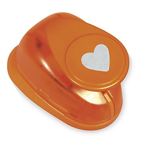 Rayher Motivstanzer Herz ø 5cm, 1 2/5 Zoll, geeignet für Papier/Karton bis zu 200g/m² - 2