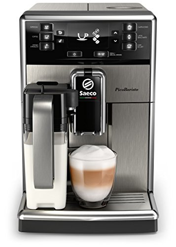 détail Saeco PicoBaristo SM5473/10 Machine à expresso automatique inox avec carafe à lait