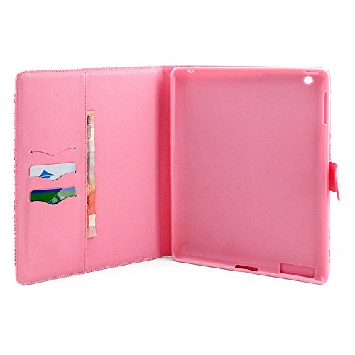 iPad 2 iPad 3 iPad 4 Hülle, Deenor Two owls Pattern PU Leder Abdeckung Stand Flip Schutzhülle Hülle für Apple iPad 2 iPad 3 iPad 4. (Two owls) - 7