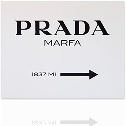 Framework furniture Modern Painting on Canvas Prada Marfa Classic Gossip Girl Canvas Modern Art Frame Wooden made Hand Ready to hang Home Furniture Design - Colorscrazy