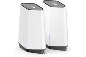 NETGEAR Satellite Orbi tri Bandes WiFi 6 (RBS850) – Compatible avec Votre Base Orbi WiFi 6, Ajoutez Jusqu’à 230m2, pour des Vitesses WiFi atteignant 6 Gbit/s | WiFi 11AX Mesh AX6000