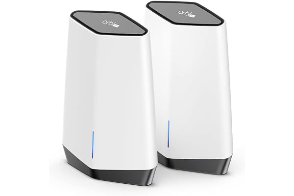 NETGEAR Satellite Orbi tri Bandes WiFi 6 (RBS850) – Compatible avec Votre Base Orbi WiFi 6, Ajoutez Jusqu’à 230m2, pour des Vitesses WiFi atteignant 6 Gbit/s | WiFi 11AX Mesh AX6000