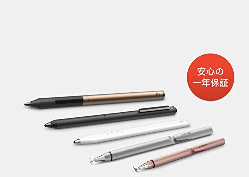 Adonit Dash 2 Stylus mit feiner Spitze – schwarz [iOS & Android | Aluminium | 1.9mm dünne Spitze | Integrierter Akku | Trageclip] – ADJD2B - 5