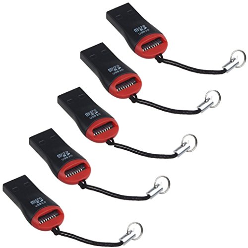 Bluestercool 5PCS Neue High-Speed ​​Micro SD T-Blitz TF-M2-Speicherkartenleser USB 2.0