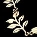 niceeshop(TM) Fashion Ladies Tassel Leaf Chain Clips Cuff Boho Headbands,Gold