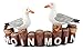 Produktbild Maritim Moin Moin Poller mit Möwe 18cm Vogel See Nordsee Hafen Deko GCG 2630