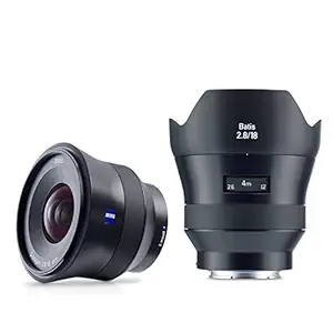 Carl Zeiss Batis 2.8/18 Super Wide-Angle Camera Lens for Sony E-Mount Mirrorless Cameras, Black
