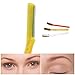 Eyebrow Razor Trimmer Shaper Shaver Yellow
