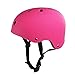 Produktbild Ainstsk Professionelle Sicherheit Helm, Erwachsene Kinder Skateboard Street Dancing Outdoor Klettern Helm Fahrrad Fahren Skifahren Surfen Helm Fahrradhelm, Rose, M