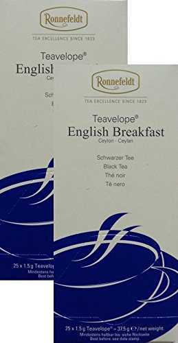 ronne feldt de teav Elope de 2 unidades de English Breakfast - Té Negro - 2 x 25 x 1,5g teebtl.