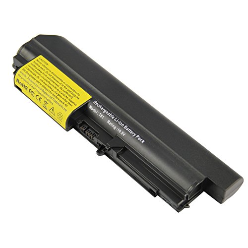 Tree.NB Laptop Akku für IBM Lenovo Thinkpad R400, ThinkPad R61, ThinkPad R61i, ThinkPad T400, ThinkPad T61, 4400 mAh/10,8 V/6 Zell - 2