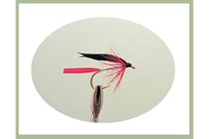 TROUTFLIES UK WET FLIES Bloody Butcher Wet Trout Flies, 6 Pack Choice For Fly Fishing