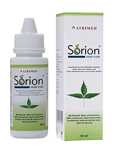 Sorion Head Fluid auch bei Schuppenflechte und Neurodermitis zur Pflege der Kopfhaut geeignet