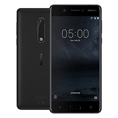 Preisvergleich Produktbild Nokia 5 - Black (Dual Sim), 11ND1B01A03