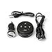 Produktbild ELEGIANT Auto KFZ AUX FM Bluetooth Musik Audio Empfänger Wireless Receiver mit KFZ Auto Ladegerät Adapter USB Kabel Card Reader FM Kit Set