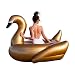 Produktbild Mystery&Melody Giant Gold Swan Float Pool Gonfiabile Galleggiante Piscina all'aperto Galleggiante Raft Lounger Galleggiante Lounge Toy per Adulti Bambini