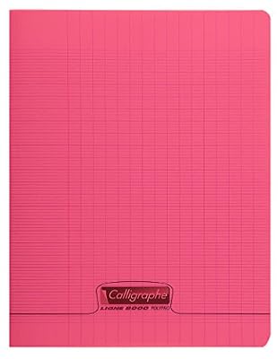 Clairefontaine 1 Cahiers piqûres polypropylène 17 x 22 cm rouge. [Fournitures de bureau]