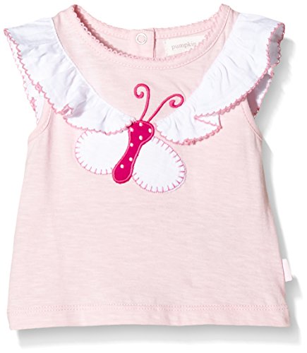 Pumpkin Patch Baby-Girls Butterfly Top T-Shirt, Pink (Orchid Pink), 6-9 Months (Manufacturer Size:6-12M)