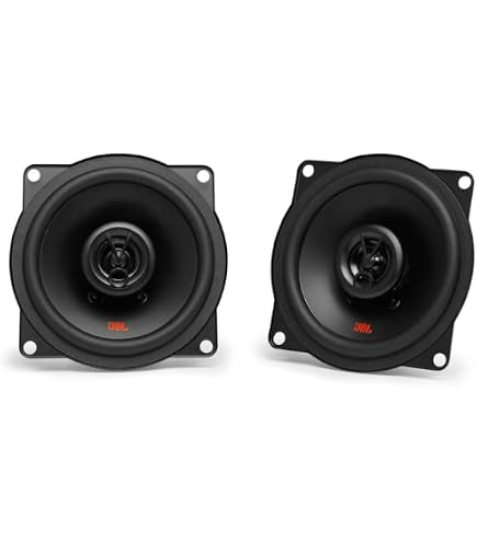 Kit 2 Enceintes Coaxiales Boss Audio BE423 – 10 Cm, 3 Voies – LED Bleue – Pour Voiture, Bateau