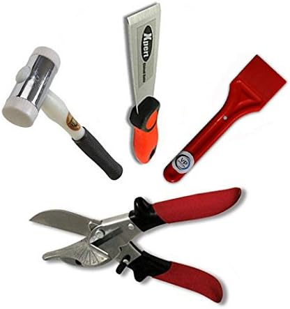 Virtual Plastics Glazing Kit - Xpert Chisel, Wedge/Glazing Shovel, Thor 712 Nylon Hammer & Xpert Gasket Shear SK5
