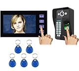 Fácil de instalar, la unidad exterior se puede conectar a la pantalla interior mediante un cable 6P cableado. Cuando la pantalla interior está conectada a su enrutador wifi inalámbrico, puede conectar el teléfono a la pantalla interior, y luego el teléfono también puede grabar video o abrir la puerta.