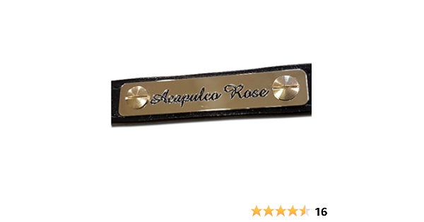 headcollar nameplate